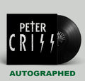 Autographed Peter Criss - "Peter Criss" (Black Cover) Vinyl Album