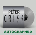 Autographed Peter Criss - "Peter Criss" (Silver Cover) Vinyl Album